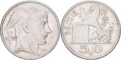 World Coins - Belgium, Régence Prince Charles, 50 Francs, 50 Frank, 1950, Brussels, Silver