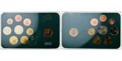 World Coins - Spain, Juan Carlos I, Set 1 ct. - 2 Euro + Coin, Mixed Dates, Madrid,