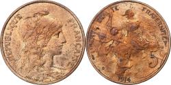 World Coins - France, 5 Centimes, Dupuis, 1914, Paris, Bronze, , Gadoury:165, KM:842