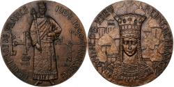 World Coins - France, Medal, Henri Ier et Anne de Kiev, 1977, Monnaie de Paris, Bronze
