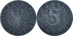 World Coins - Austria, 5 Groschen, 1974
