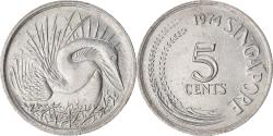 World Coins - Coin, Singapore, 5 Cents, 1974