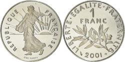 World Coins - Coin, France, Semeuse, Franc, 2001, Paris, Proof, , Nickel, KM:925.2
