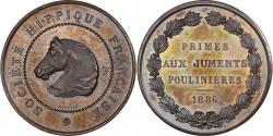 World Coins - France, Medal, Équitation, Société Hippique Française, Primes aux Juments
