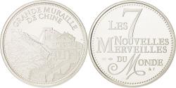 World Coins - France, Medal, Merveilles du monde, Grande Muraille de Chine, Arts & Culture