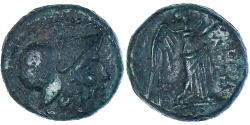 Ancient Coins - Coin, Bruttium, Æ, ca. 204-200 BC, Petelia, , Bronze, SNG-ANS:606