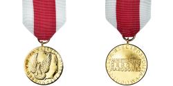 World Coins - Poland, Mérite pour la Défense Nationale, Classe Or, Medal, Uncirculated, Gilt