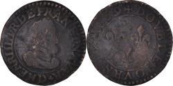 World Coins - Coin, France, Henri IV, Double Tournois, 1609, Lyon, , Copper, CGKL:204