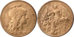 World Coins - France, 5 Centimes, Dupuis, 1917, Paris, Bronze, , Gadoury:165, KM:842