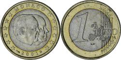 World Coins - Monaco, Rainier III, Euro, 2001, Paris, , Bi-Metallic, Gadoury:MC178