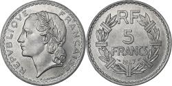 World Coins - France, 5 Francs, Lavrillier, 1947, Paris, Aluminum, , Gadoury:766a