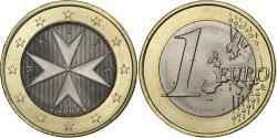 World Coins - Malta, Euro, 2008, Paris, Bi-Metallic,