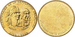 World Coins - France, Medal, Bicentenaire de la Révolution Française - Marat et Hébert