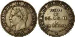 World Coins - France, Token, Chamber of Commerce, Visite de Napoléon III à Lille, 1853