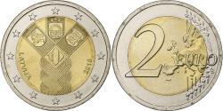 World Coins - Lithuania, 2 Euro, 2018, Bi-Metallic,