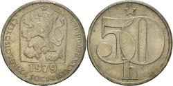 World Coins - Coin, Czechoslovakia, 50 Haleru, 1979