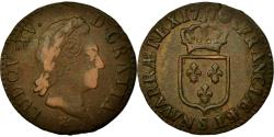 World Coins - Coin, France, Louis XV, Demi sol à la vieille tête, 1/2 Sol, 1770, Reims
