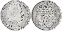 World Coins - Coin, Monaco, Rainier III, Franc, 1977, , Nickel, KM:140, Gadoury:MC 150