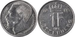 World Coins - Coin, Luxembourg, Jean, Franc, 1988, , Nickel plated steel, KM:63