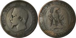 World Coins - Coin, France, Napoleon III, 10 Centimes, 1857, Strasbourg, , KM 771.3