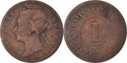 World Coins - Coin, Malaysia, 1 Cent, 1883