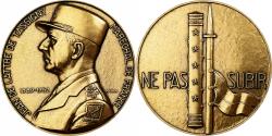 World Coins - France, Medal, Jean de Lattre de Tassigny, MDP, Bronze Florentin, Turin