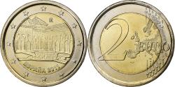World Coins - Spain, 2 Euro, Alhambra of Granada, 2011, Madrid, Bi-Metallic,