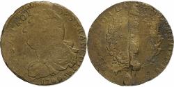 World Coins - France, Constitution, 2 Sols, 2 sols françois, 1792 / AN 4, Lille, 1er sem