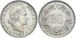World Coins - Coin, Switzerland, 20 Rappen, 1963
