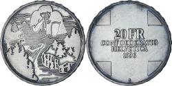 World Coins - Switzerland, Géant Gargantua, 20 Francs, 1996, Bern, , Silver, KM:76