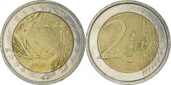 World Coins - Italy, 2 Euro, World Food Programme, 2004, , Bi-Metallic