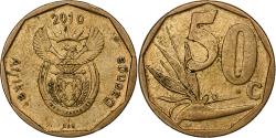 World Coins - South Africa, 50 Cents, 2010