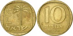 World Coins - Israel, 10 Agorot, Aluminum-Bronze,