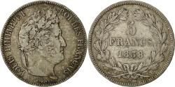 World Coins - Coin, France, Louis-Philippe, 5 Francs, 1838, Rouen, , Silver
