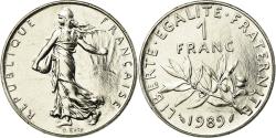World Coins - Coin, France, Semeuse, Franc, 1989, Paris, , Nickel, KM:925.1