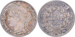 World Coins - France, 20 Centimes, Cérès, 1850, Paris, Silver, , Gadoury:303
