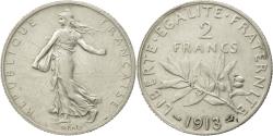 World Coins - Coin, France, Semeuse, 2 Francs, 1913, Paris, , Silver, KM:845.1