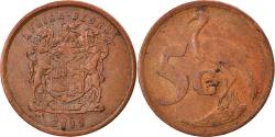 World Coins - Coin, South Africa, 5 Cents, 2006, , Copper Plated Steel, KM:160