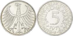 World Coins - Coin, GERMANY - FEDERAL REPUBLIC, 5 Mark, 1971, Hambourg, , Silver