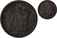 World Coins - South Africa, 5 Cents, 1994