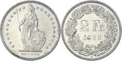 World Coins - Coin, Switzerland, 2 Francs, 1988
