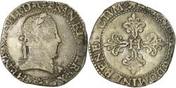 World Coins - Coin, France, Henri III, Franc au Col Plat, 1578, Bordeaux, , Silver