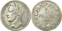 World Coins - Coin, Belgium, Leopold I, 5 Francs, 5 Frank, 1833, , Silver, KM:3.1