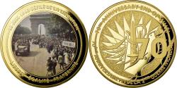 World Coins - France, Medal, Défilé de la Victoire du 8 Mai 1945, Champs Elysées, 2015