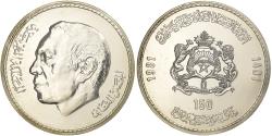 World Coins - Morocco, al-Hassan II, 150 Dirhams, 1981, Silver, , KM:73