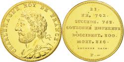 World Coins - France, Medal, Les Rois de France, Charlemagne, , Copper-Nickel Gilt