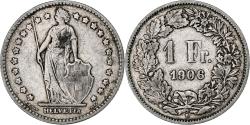 World Coins - Switzerland, Franc, 1906, Bern, Silver, , KM:24