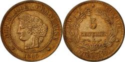 World Coins - Coin, France, Cérès, 5 Centimes, 1883, Paris, , Bronze, KM:821.1