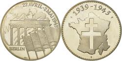 World Coins - France, Medal, Seconde Guerre Mondiale, Berlin, 1945, , Copper-nickel
