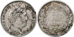 World Coins - France, 25 Centimes, Louis-Philippe, 1846, Paris, Silver, , KM:755.1